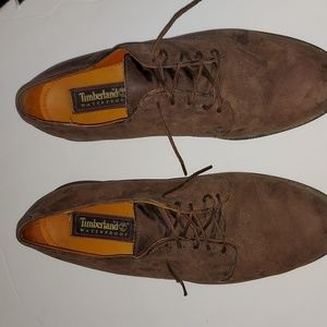 Timberland waterproof genuine suede-leather loafers men's sz 10m